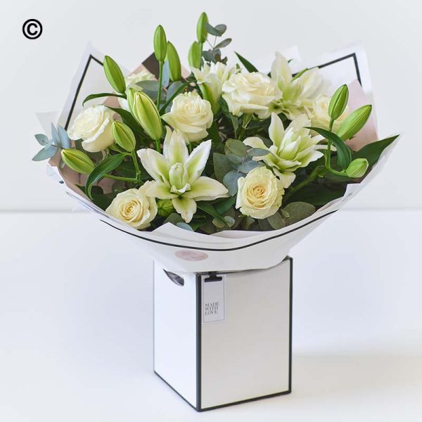 large white bouquet